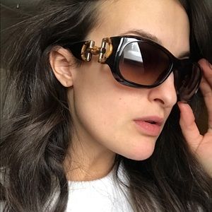 Tortoise shell Gucci sunglasses